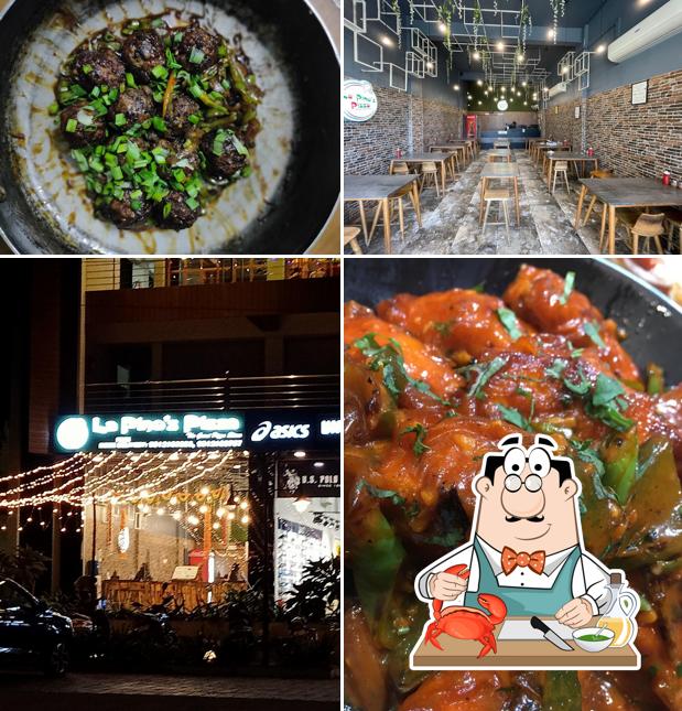 Order different seafood meals offered by La Pino'z Pizza Bhuj