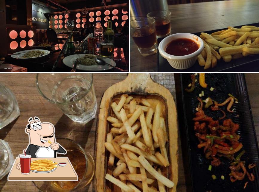 French fries at DESI LANE ALIPORE