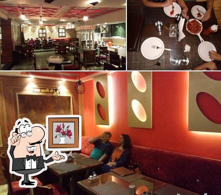 Check out how RAJBHOG RESTAURANT AND PARTY PLACE looks inside