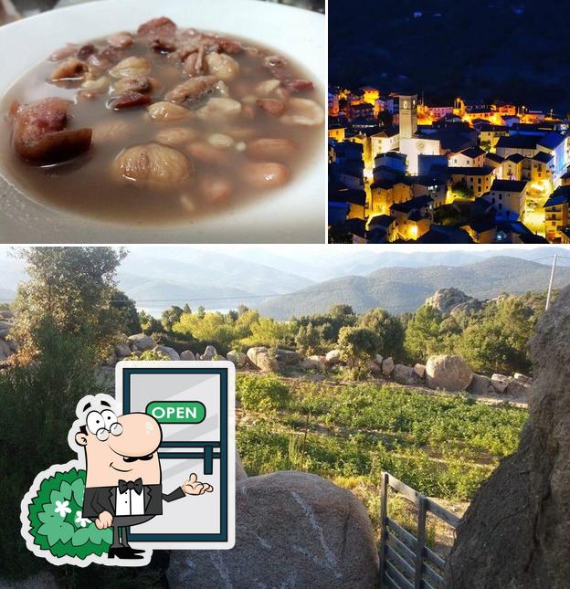 Dai un’occhiata alla immagine che mostra la esterno e pizza di Agriturismo Antichi Sapori da Speranza
