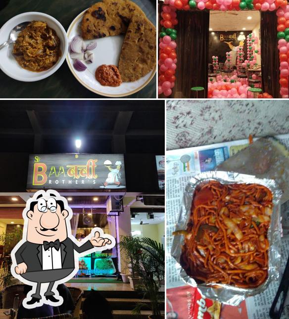 The interior of Bawarchee Brother's