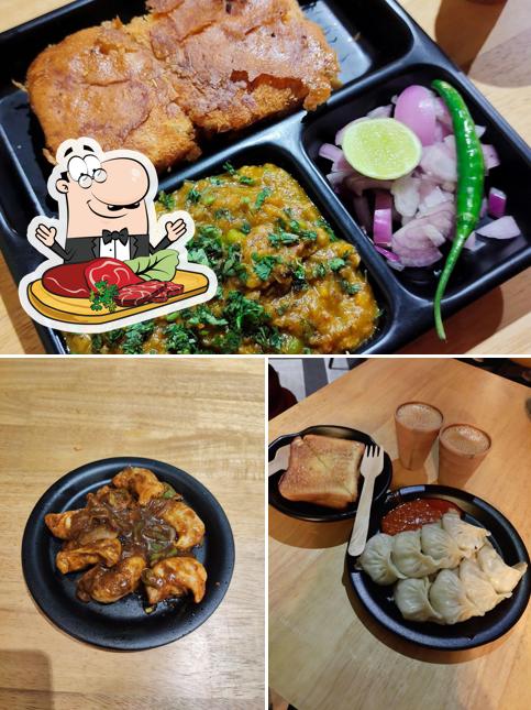 Get meat meals at Khao Gully - The Food Court