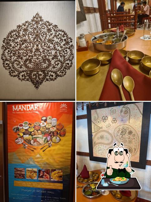 Food at Mandap The Authentic Gujarati Thali Restaurant