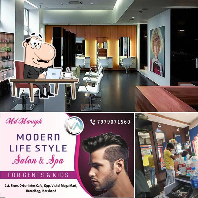 Check out how OSMO MODERN SALON looks inside