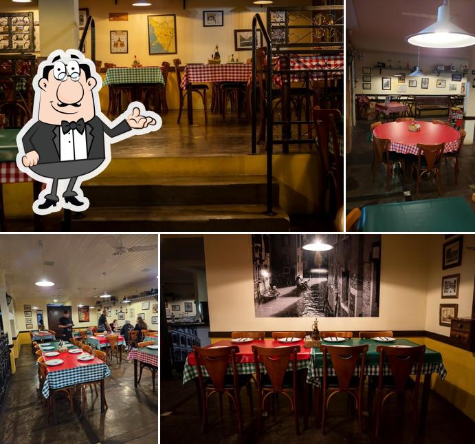 Veja imagens do interior do Pizzaria Baggio