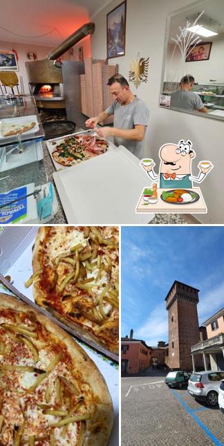 Cibo al Pizzeria La Spiga Sant'Angelo Lodigiano