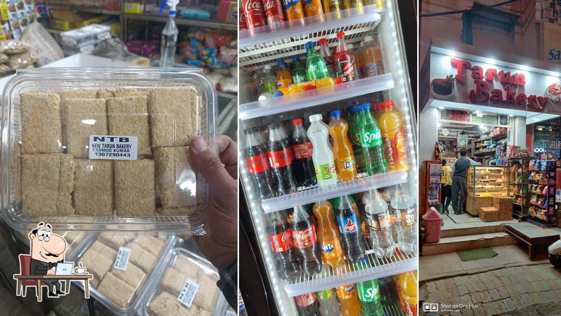 The interior of Tarun Bakery