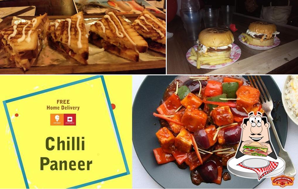 Have a sandwich at The Street Kitchen