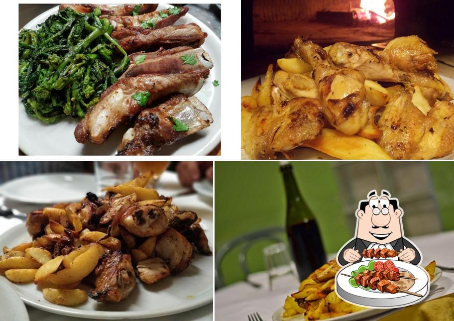 Platti al La Terrazza Pollo Scucchiato