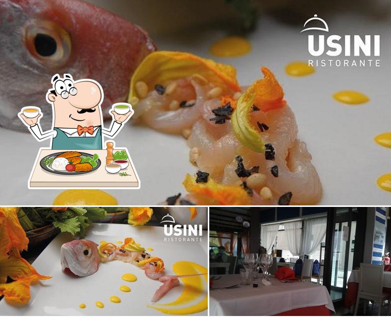 La immagine di cibo e interni da Ristorante Usini