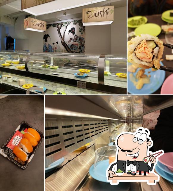 Prenditi le diverse opzioni di sushi