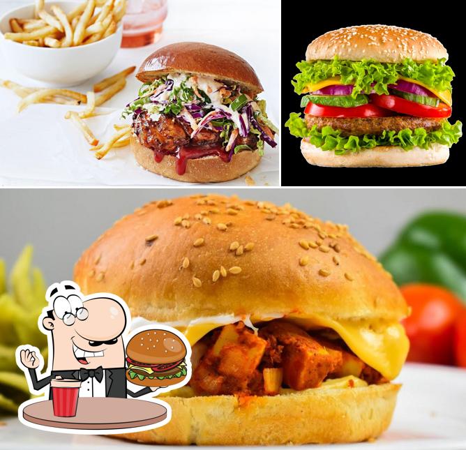 Hamburger at Zan Cafe Nagercoil