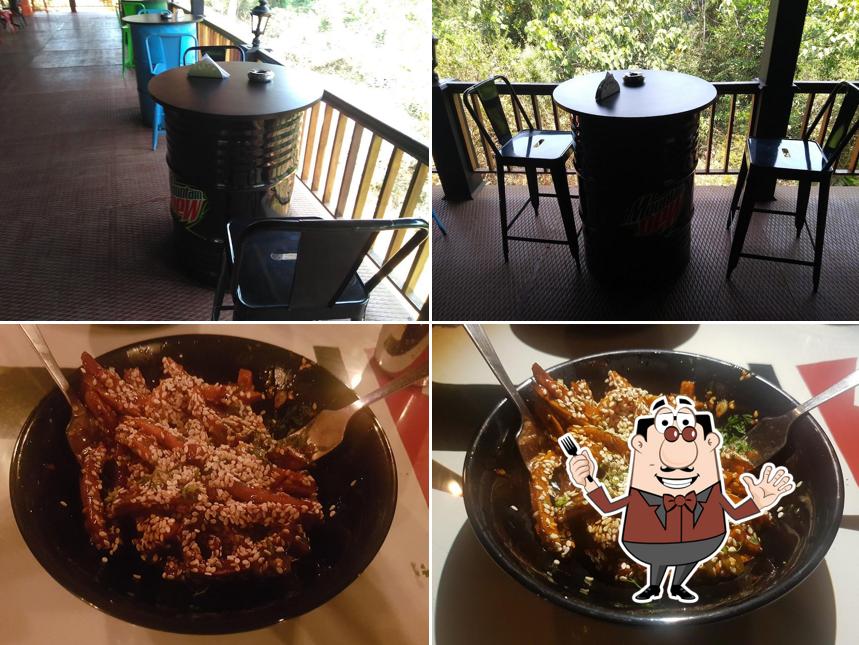 Food at Baba Point Cafe