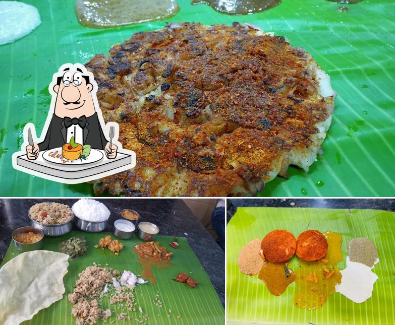 Meals at Murugan Idli Shop