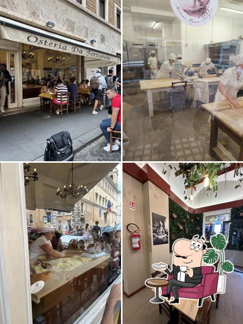 Dai un'occhiata agli interni di Osteria da Fortunata - Rinascimento