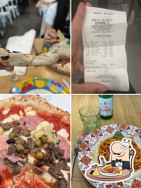 A Rossopomodoro Fiumicino aeroporto, puoi provare una bella pizza
