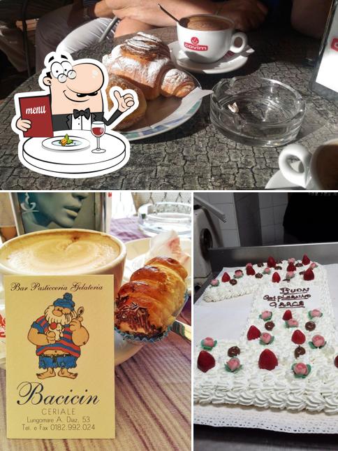 Cibo al Bar Pasticceria Bacicin