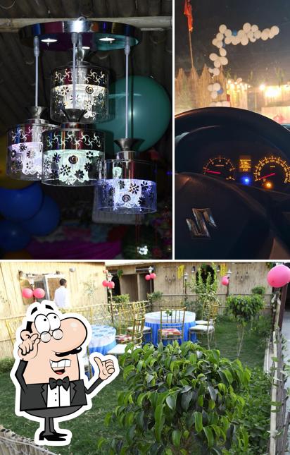 The interior of Bindass Cafe And Restaurants
