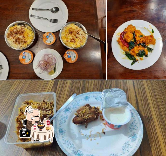 Food at Biryani Blues