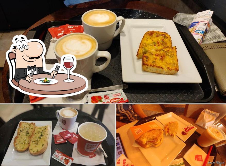 Food at Cafe Coffee Day