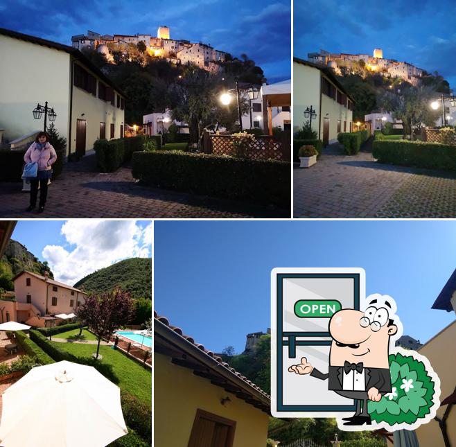 Gli esterni di Case Vacanza Fiocchi