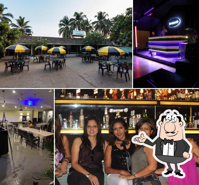 The interior of D'Aggies - Disc Lounge & Restaurant for Couples & Families