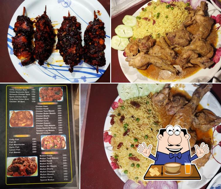 Food at Kashmir Biryani