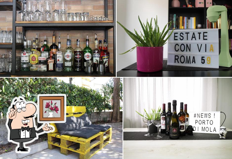 La interni e bevanda del ristorante
