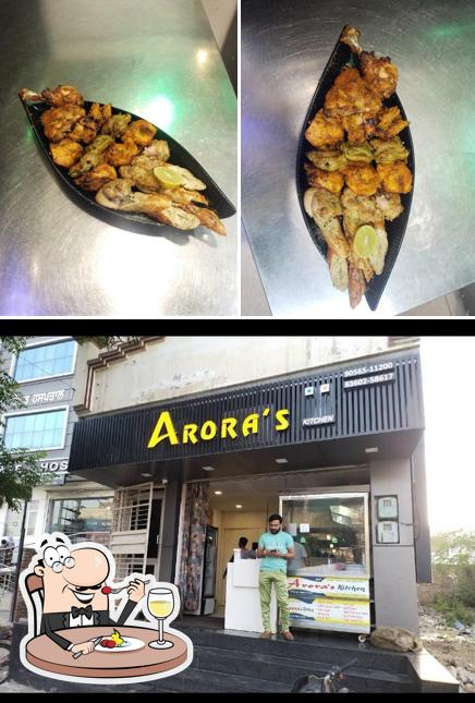 The restaurant's food and interior