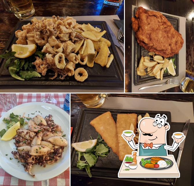 Calamari fritti al Bar All'HOSTARIA