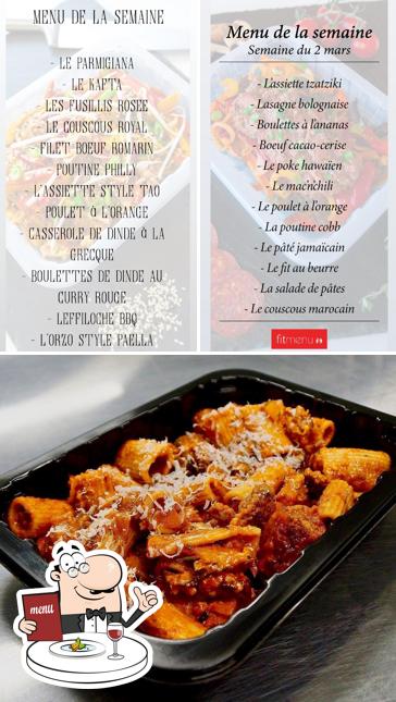 Plats à FITMENU