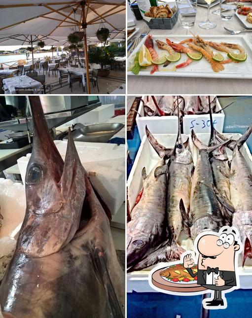 Gina a Porto Romano offre un menu per gli amanti del pesce