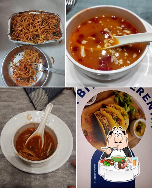 Hot and sour soup at Hotel The Grand Vinayak