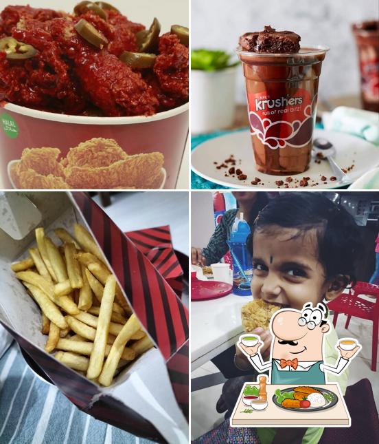 Chocolate mousse at Kodagu Fried Chicken