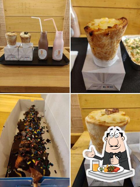 Food at Krusty Cone
