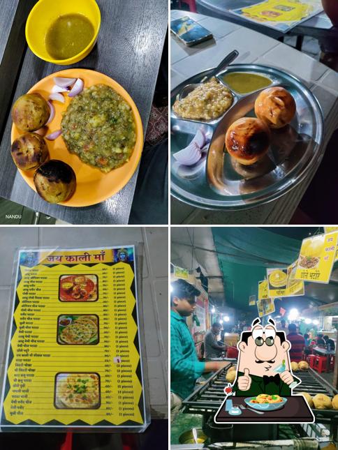 Creme brulee at LITTI CHOKHA, STALL NO 29,