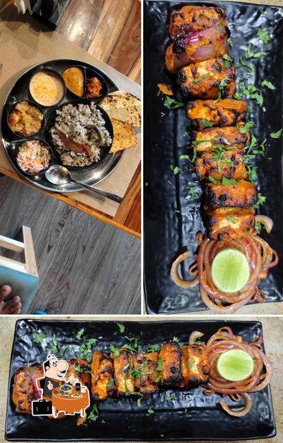 Order seafood at RUSTIC palms
