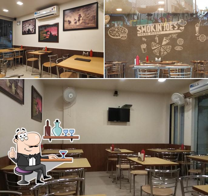 Check out how Smokin' Joe'S Fresh Pizza, Solapur looks inside