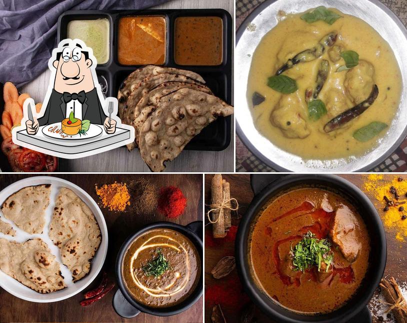 Food at South Indian cafe