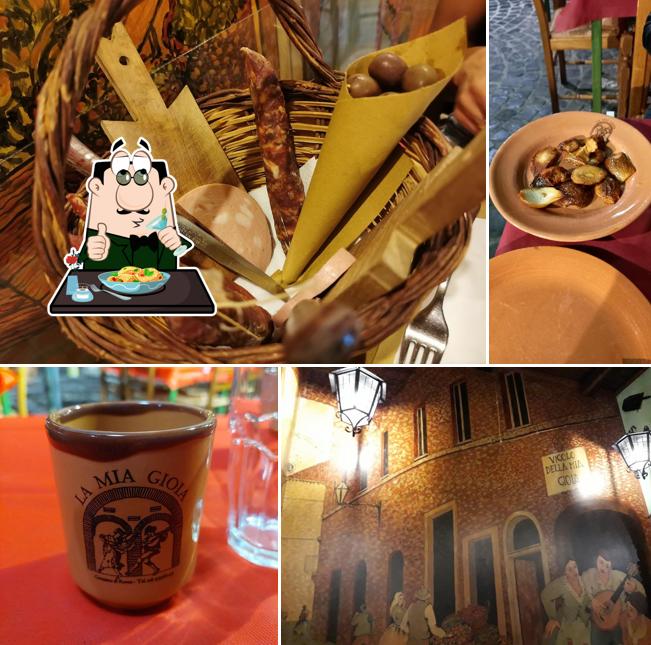 Cibo al Ristorante La Mia Gioia