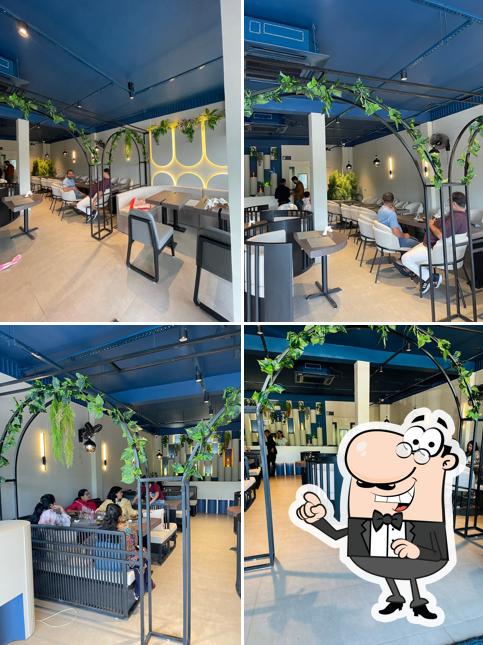 The interior of Silver Spoon Restaurant