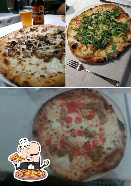 Prova una pizza a Vesuvio