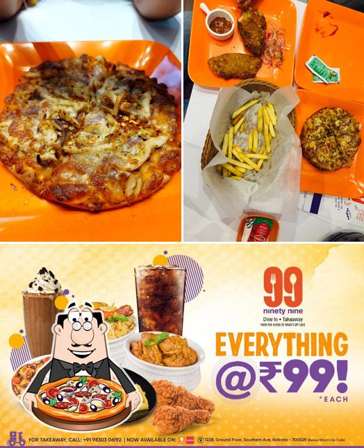Try out pizza at 99