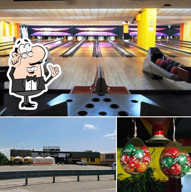 Gli interni di Pizzeria del Bowling Borgo Vercelli