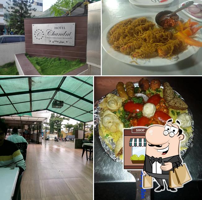 The exterior of Chandni Hotel ( A Multicusine Family Restaurant)