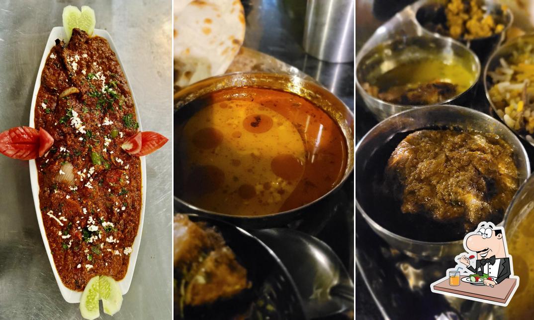 Food at Hotel Maharaja