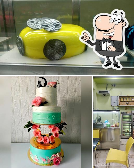 Take a seat at one of the tables at PRG THE CAKE LAND