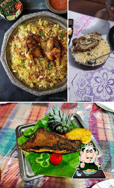 Meals at Parveen Biriyani