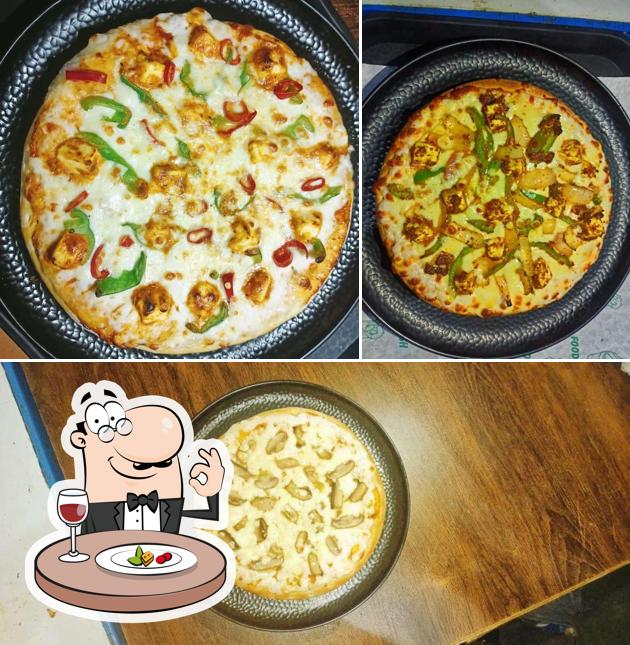 Food at Pizza Town