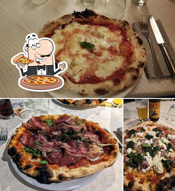 Ordina tra le molte varianti di pizza